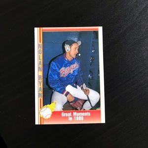 Nolan Ryan Baseball Card